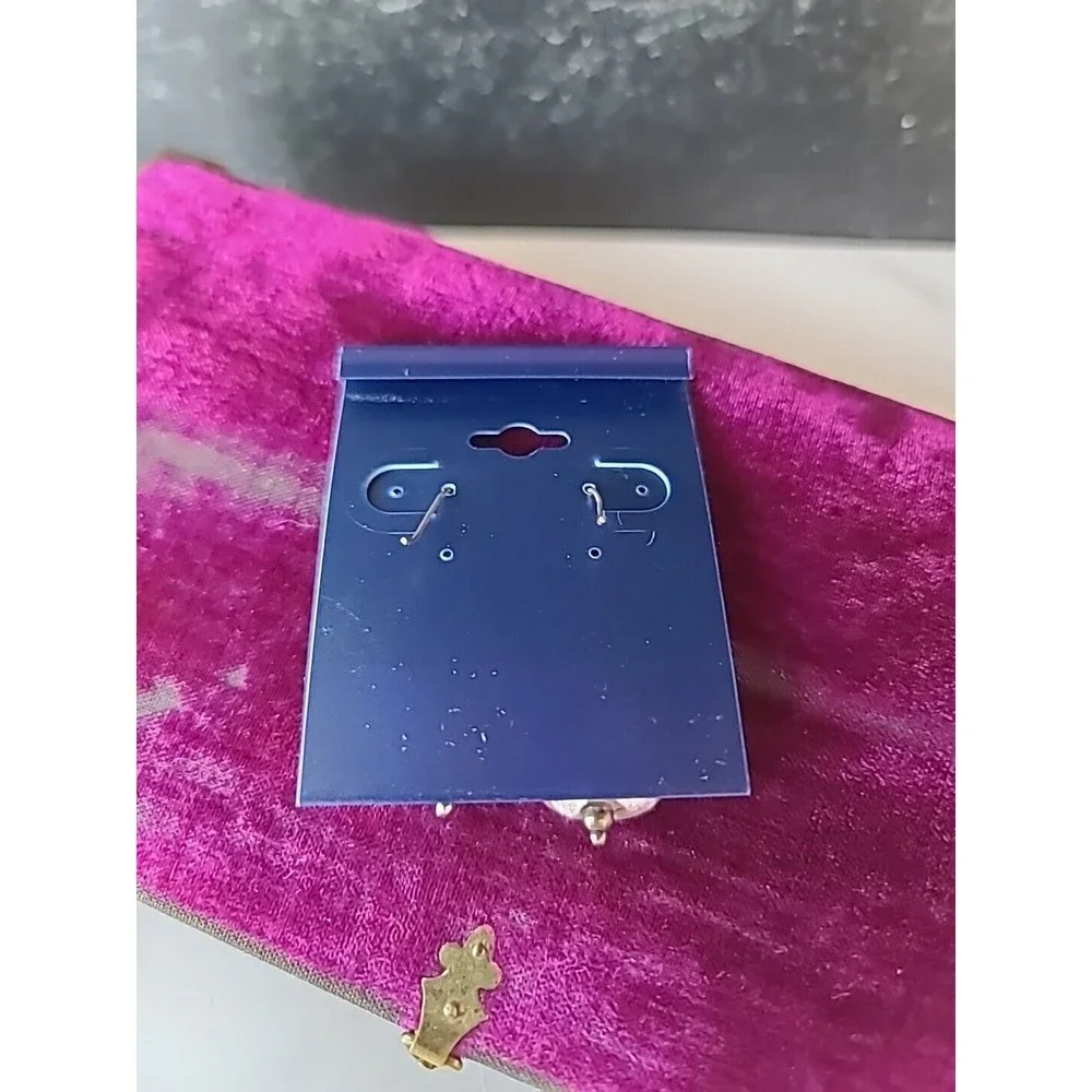 Vintage Sterling Silver Dangling Pierced Earrings, NWT - Picture 8 of 10